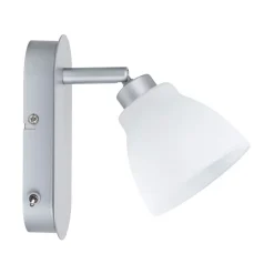 Wolbi glasskærm i hvidt^Paulmann