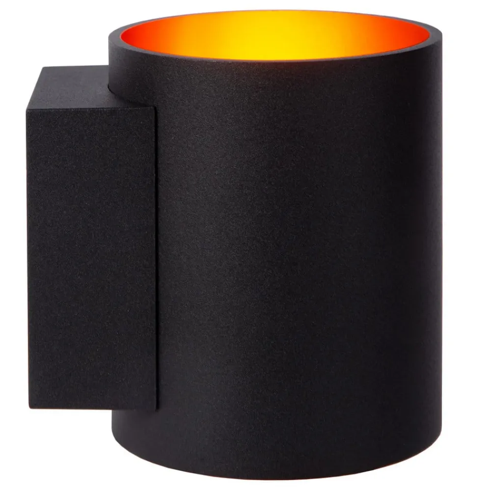 Xera væglampe, sort, Ø 8 cm, up/downlight, aluminium^Lucide Online