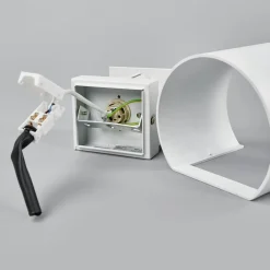 Xio LED-væglampe, bredde 13 cm, hvid^Lucide Best