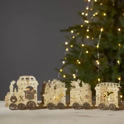 Yuletide LED-dekorationslampe som juletog^STAR TRADING Discount