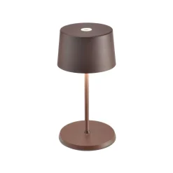Zafferano Dekorationsbelysning|Terrassebelysning>Olivia mini 3K bordlampe corten