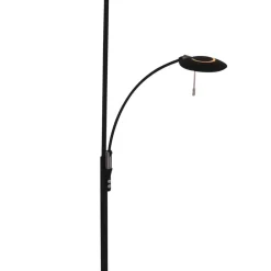 Zenith LED-gulvlampe, læselampe, CCT, metal, sort^Steinhauer Best