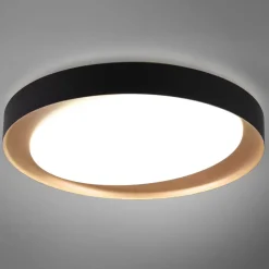Reality Leuchten Loftlamper>Zeta LED-loftlampe, tunable white, sort/guld