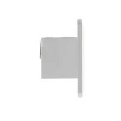 Ideallux Zig Zag LED-væglampe hvid, bredde 29 cm