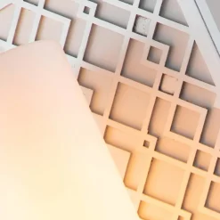 Elstead Ziggy væglampe, sølv