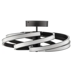 Domiluce Zoya LED-loftslampe, sort