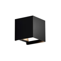 MCJ Zuza 2 væglampe, sort, metal, fire vinger, 10 cm, G9